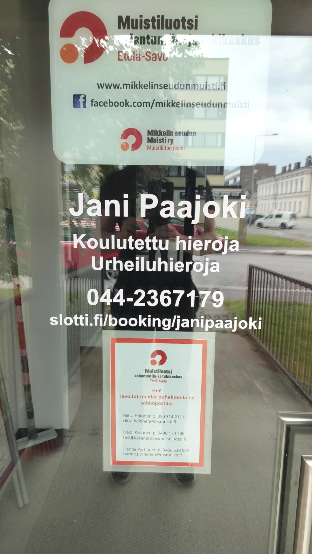 Urheiluhieronta ja lihashuolto Mikkelissä